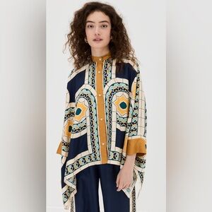 La Double J Foulard Silk Shirt